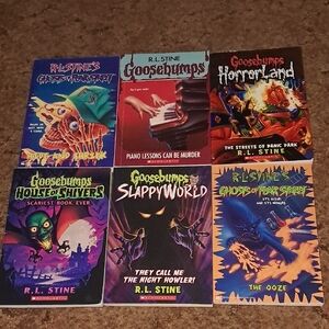 Goosebumps Book Collection Lot Of 6